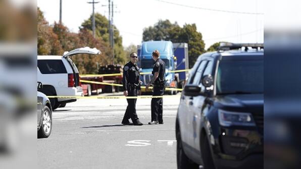 Ten shot at California apartment complex, three critical; police looking for suspect, motive