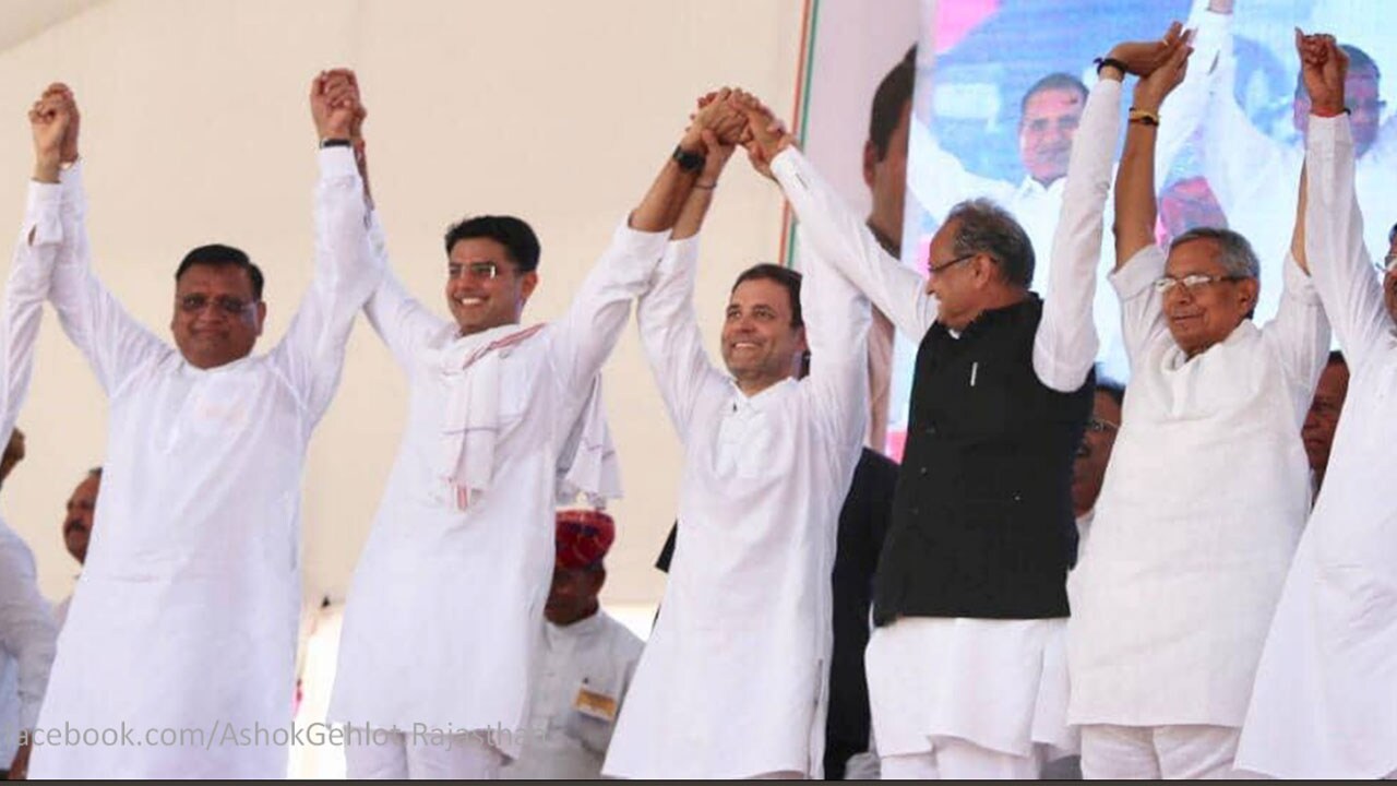 Rajasthan Polls: Vasundhara Raje Grips State BJP; Sachin Pilot Toils ...