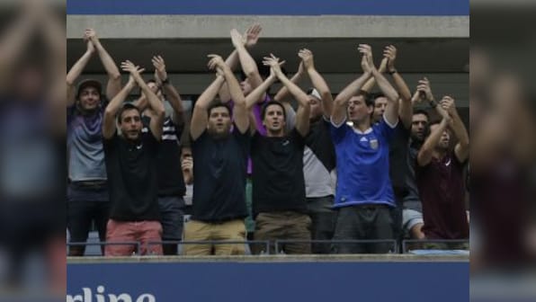 US Open 2018: Juan Martin del Potro's quest for glory fueled by cheering bunch of childhood friends in Flushing Meadows stands