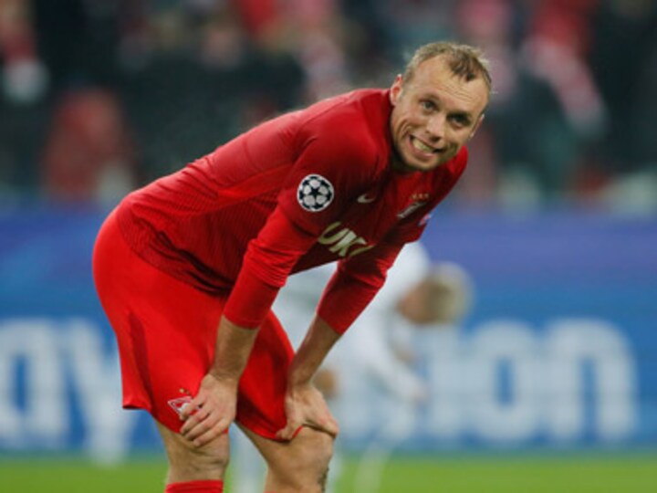 Russian club Spartak Moscow drop two players for liking disparaging Instagram poem about coach Massimo Carrera