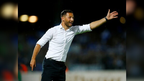 Bundesliga: Coach Domenico Tedesco's future hangs in balance as Schalke slump to 17th place after three straight defeats