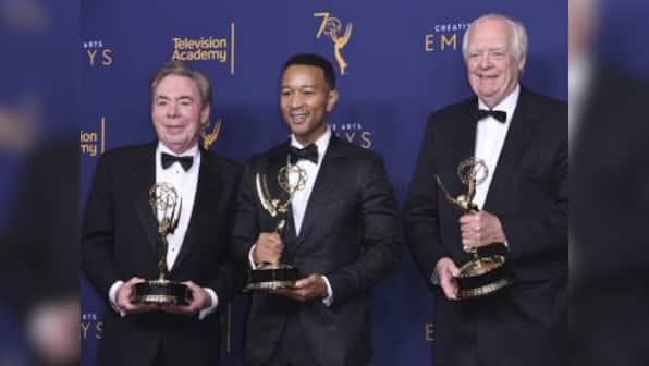 John Legend becomes first black man to win Emmy, Grammy, Oscar and Tony awards