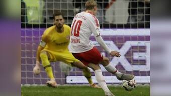 Bundesliga: Emil Forsberg helps RB Leipzig eke out a point against Eintracht Frankfurt; Bayer Leverkusen finally win