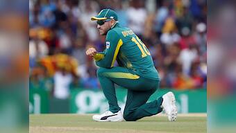Faf du Plessis, Hashim Amla ruled out of South Africa's three-match ODI series against Zimbabwe through injury