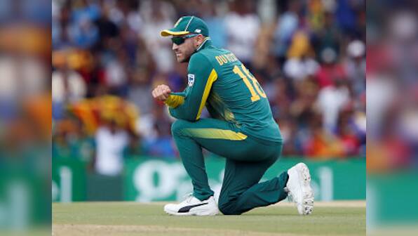Faf du Plessis, Hashim Amla ruled out of South Africa's three-match ODI series against Zimbabwe through injury