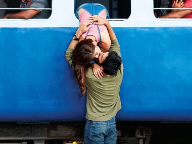 Jalebi: The Everlasting Taste of Love poster has Varun Mitra, Rhea Chakraborty share a passionate kiss Jalebi: The Everlasting Taste of Love poster has Varun Mitra, Rhea Chakraborty share a passionate kiss