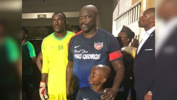 George Weah, Liberia president and former world footballer of 1995, makes surprise return to national team at 51