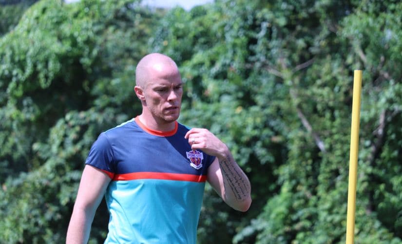 Iain Hume does not know how soon he will play for his new club FC Pune City. Image courtesy: FC Pune City