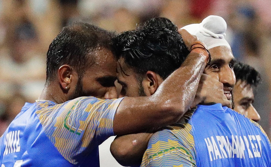 Akashdeep Singh and Harmanpreet Singh were on target for India. AFP Akashdeep Singh and Harmanpreet Singh were on target for India. AFP