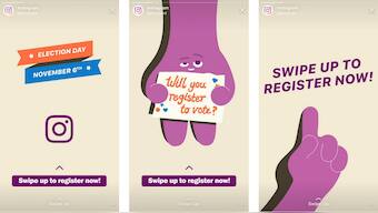 Instagram uses ads to help users register to vote for the US mid-terms elections
