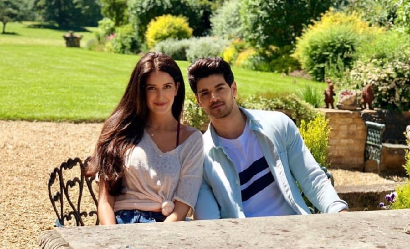 Isabelle Kaif and Sooraj Pancholi. Twitter @iisabellekaif