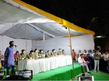 JNUSU polls 2018: ABVP, United Left candidates battle it out at US-style presidential debate