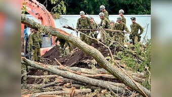 Japan earthquake toll rises to 37: Shinzo Abe visits quake-hit Hokkaido, will later meet residents at evacuation shelters
