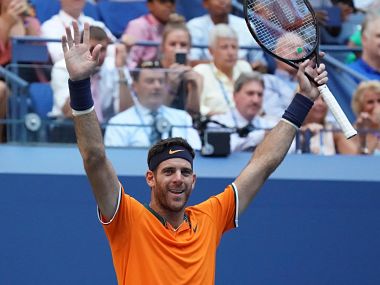 US Open 2018: Juan Martin del Potro battles past John Isner to reach third semi-finals at Flushing Meadows