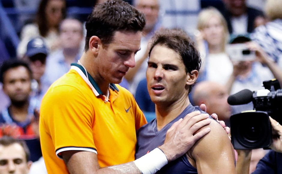 Rafael Nadal has had a difficult qualifying run in the tournament, playing over 16 hours of tennis, which could explain his injury. His quarter-final match against Austrian Dominic Thiem went to five sets. AP Rafael Nadal has had a difficult qualifying run in the tournament, playing over 16 hours of tennis, which could explain his injury. His quarter-final match against Austrian Dominic Thiem went to five sets. AP