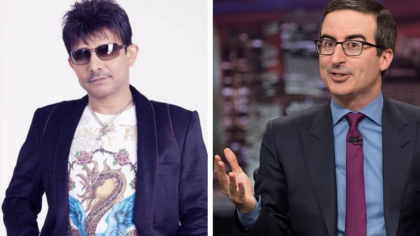KRK (left) and John Oliver. Image from Facebook