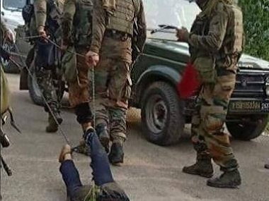 Indian Army launches inquiry into possible SOP violations after photo of JeM militant's body being dragged goes viral Indian Army launches inquiry into possible SOP violations after photo of JeM militant's body being dragged goes viral