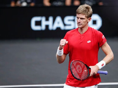 Laver Cup: Kevin Anderson lead Team World's fightback with win over Novak Djokovic to cut Europe's lead to 7-5 Laver Cup: Kevin Anderson lead Team World's fightback with win over Novak Djokovic to cut Europe's lead to 7-5