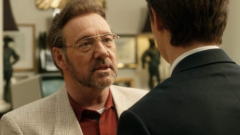Kevin Spacey in another still from Billionaire Boys Club. Image via Twitter