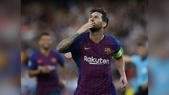 Champions League: Roberto Firmino's last-gasp winner helps Liverpool eke out victory; Lionel Messi bags hat-trick