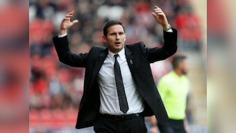 Derby County manager Frank Lampard charged with improper conduct by FA after being sent off for shouting at officials