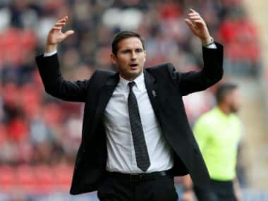 Derby County manager Frank Lampard charged with improper conduct by FA after being sent off for shouting at officials