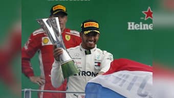Japanese Grand Prix: Lewis Hamilton fastest in practice as Mercedes take top two positions in Suzuka