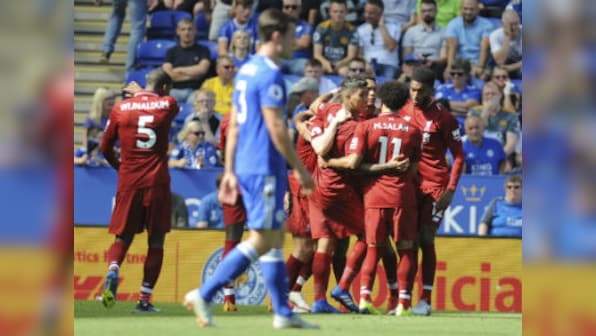 Premier League: Liverpool maintain perfect start with victory at Leicester despite Alisson howler