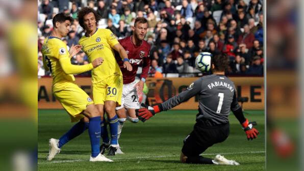 Premier League: Maurizio Sarri's Chelsea drop first points of season in goalless draw against determined West Ham