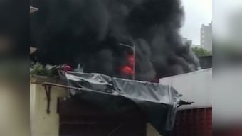 Fire breaks out near Somwar Bazar area at Malad West in Mumbai; no casualties reported, says civic official