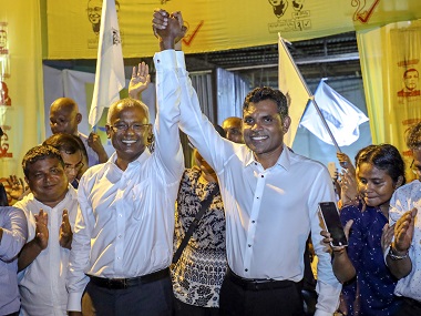 Maldives' president-elect Mohamed Solih invites Narendra Modi to attend his swearing-in ceremony on 17 November Maldives' president-elect Mohamed Solih invites Narendra Modi to attend his swearing-in ceremony on 17 November