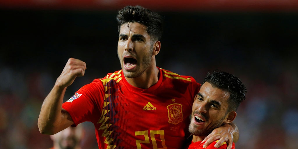 UEFA Nations League: Marco Asensio stars in Spain's 6-0 thrashing of ...