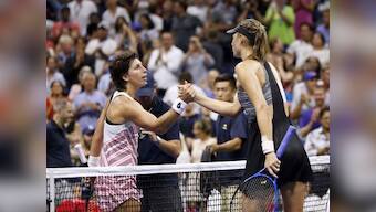 US Open 2018: Carla Suarez Navarro shocks Maria Sharapova to set up quarter-final clash with Madison Keys