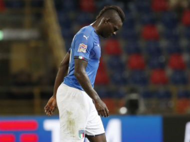 UEFA Nations League: Mario Balotelli dropped for Portugal clash, reveals Italy coach Roberto Mancini UEFA Nations League: Mario Balotelli dropped for Portugal clash, reveals Italy coach Roberto Mancini
