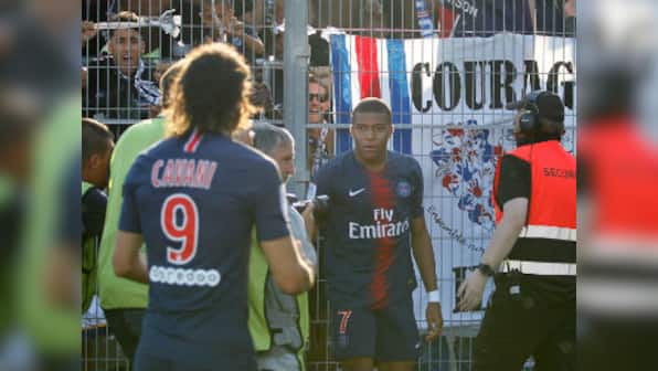 Ligue 1: PSG striker Kylian Mbappe handed three-match suspension after receiving red card against Nimes