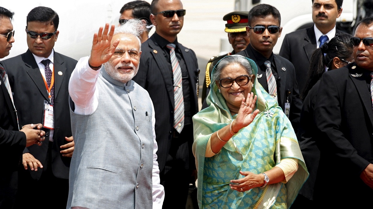 Narendra Modi, Sheikh Hasina Jointly Inaugurate India-Bangladesh ...