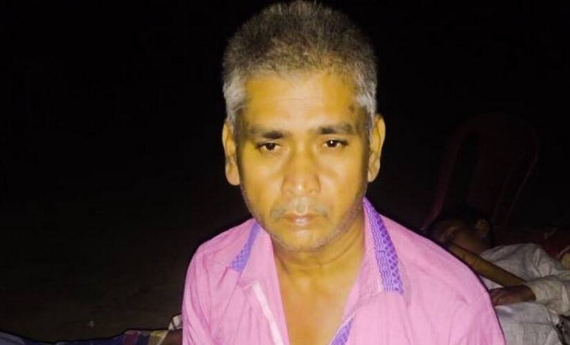 Mohammad Khayul, father of Mohammad Sarfaraz who was killed while cleaning a septic tank at DLF Capital Greens' residential complex. Pallavi Rebbapragada
