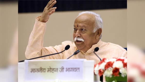 RSS regards 130 crore population of India as Hindu society, irrespective of their religion, caste, claims RSS chief Mohan Bhagwat