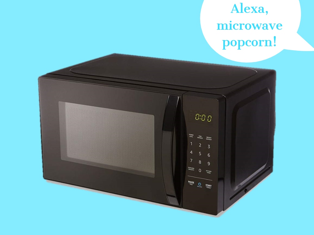Amazon's voice-controlled microwave.