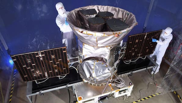 NASA's TESS spots two distant exoplanets in its first discovery months after launch