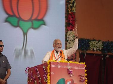 ‘The more muck they fling at us, the wider the lotus will bloom,’ says Narendra Modi at Bhopal rally ‘The more muck they fling at us, the wider the lotus will bloom,’ says Narendra Modi at Bhopal rally
