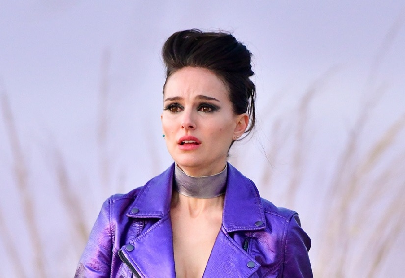 Natalie Portman on set of Vox Lux. Image via Twitter
