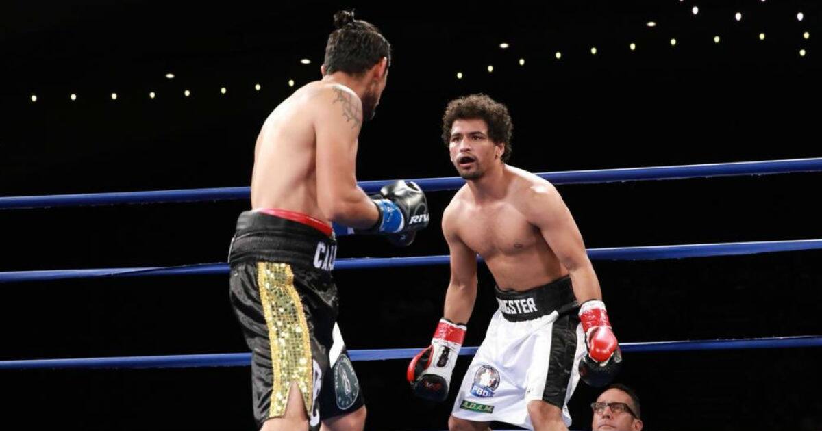 Pro boxer Neeraj Goyat outpunches Ernesto Cardona Sanchez in first