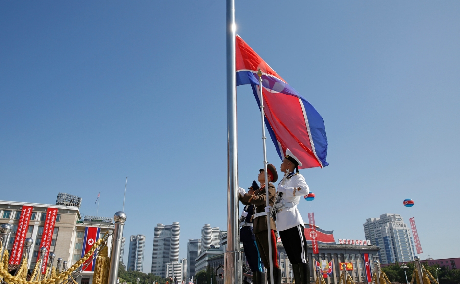North Korea parades troops, artillery to mark 70th anniversary as nation in Pyongyang; Kim Jong-un, Chinese envoy attend North Korea parades troops, artillery to mark 70th anniversary as nation in Pyongyang; Kim Jong-un, Chinese envoy attend