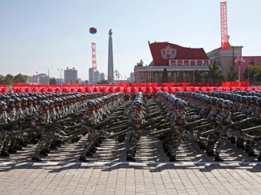North Korea refrains from showcasing ICBMs on 70th anniversary; revival of mass games, military parade mark celebrations North Korea refrains from showcasing ICBMs on 70th anniversary; revival of mass games, military parade mark celebrations