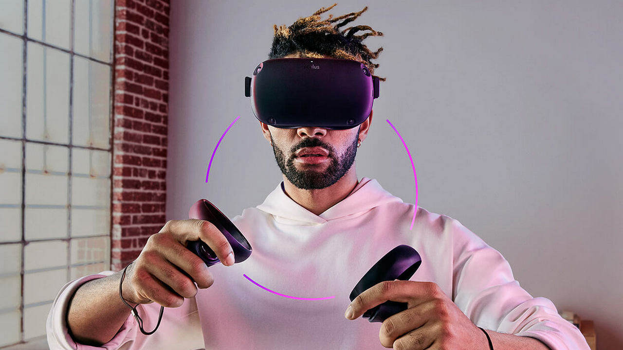 Oculus Quest, virtual reality headset. Image: Oculus