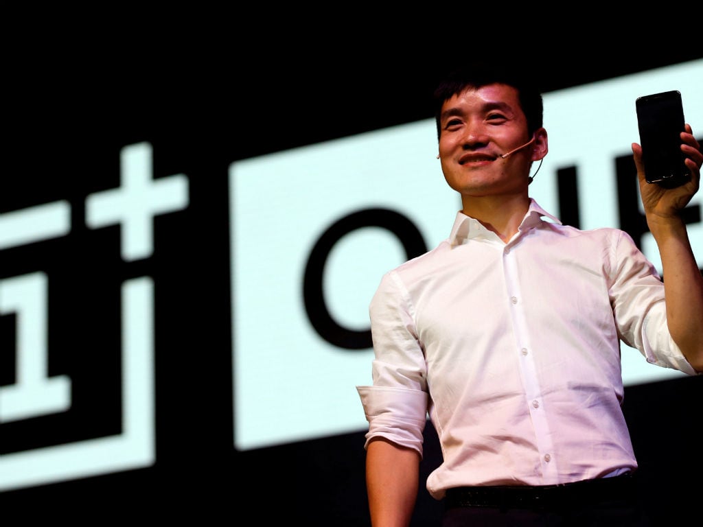 OnePlus co-founder Pete Lau. Reuters.