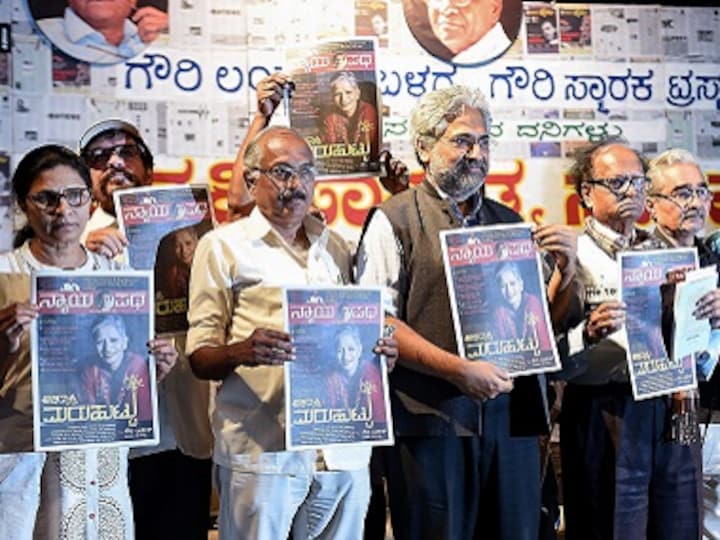 Gauri Lankesh's death anniversary: Activists, writers, scribes, students pay tribute to murdered journalist