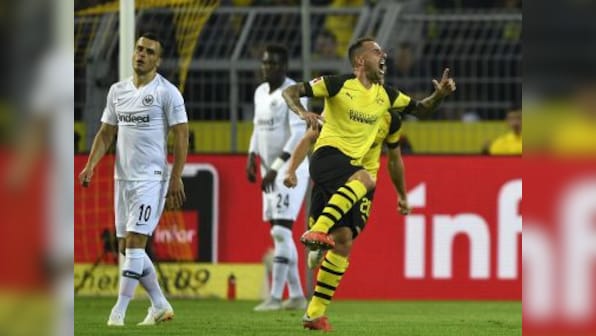 Bundesliga: Paco Alcacer scores on debut to help Borussia Dortmund edge past Eintracht Frankfurt
