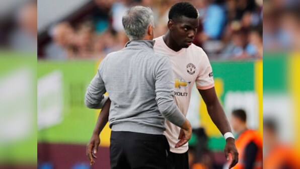 Premier League: Paul Pogba, Jose Mourinho involved in tense encounter during Manchester United training